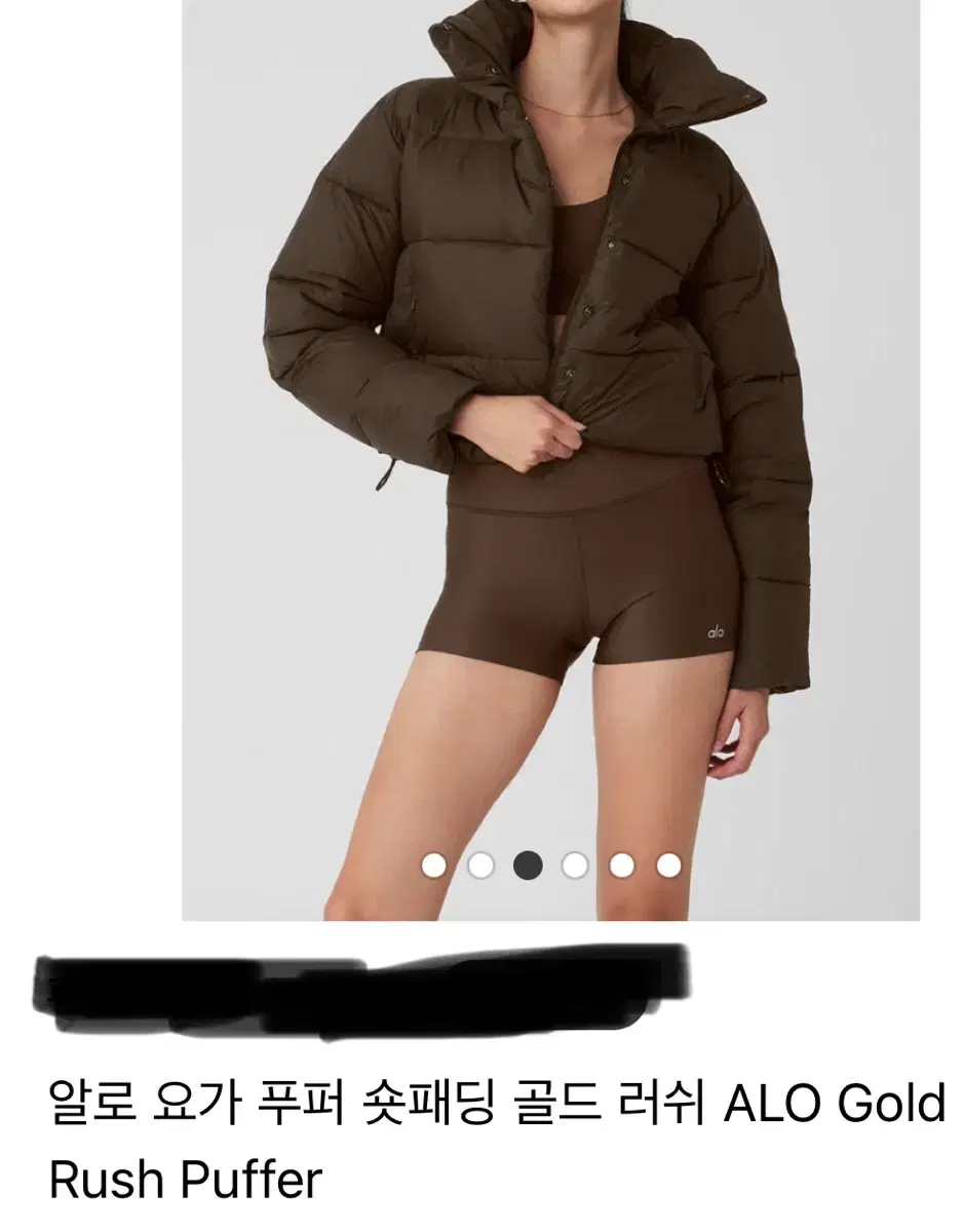 ALO Gold Rush Puffer 패딩